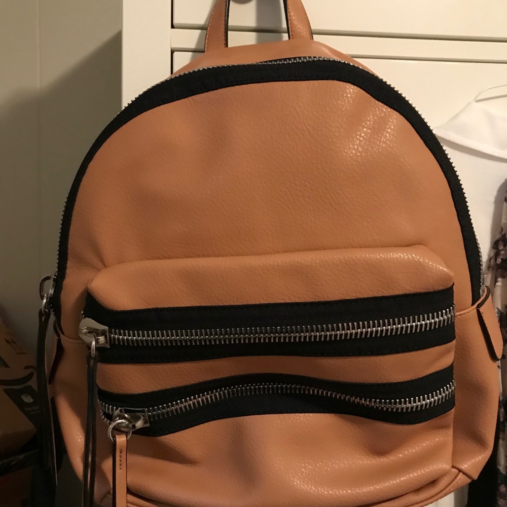Vegan Leather Backpack